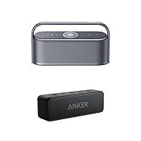 Anker Soundcore 2 Portable Bluetooth Speaker & Soundcore Motion X600 Portable Bluetooth Speaker with Wireless Hi-Res Spatial Audio,50W Sound, IPX7 Waterproof, 12H Long Playtime, Pro EQ