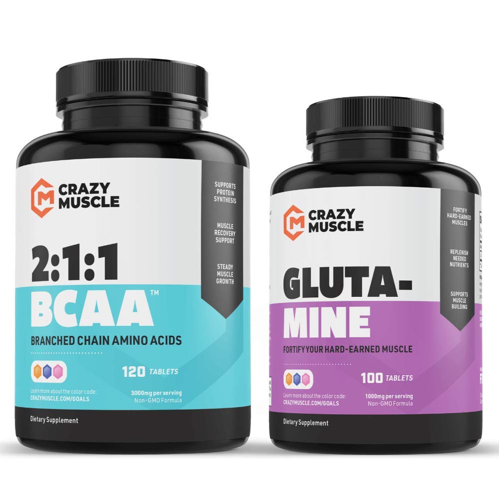 Crazy Muscle The Basics: BCAA is a Must-Have with Glutamine