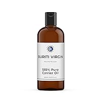 Mystic Moments | Buriti Virgin Carrier Oil - 500ml - Pure & Natural Oil Perfect for Hair, Face, Nails, Aromatherapy, Massage and Oil Dilution Vegan GMO Free
