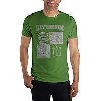 Harry Potter Slytherin Element of Water Men's Green Tee T-Shirt Shirt