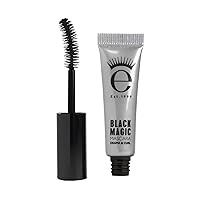 Eyeko Black Magic Mascara Travel Size - Intense Black - for Volume & Length - Nourishing with Keratin & Shea Butter 4ml