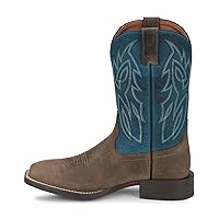 JUSTIN Men's Canter Western Boot Broad Square Toe - Se7513