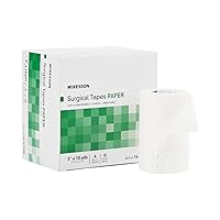 Surgical Tape, Non-Sterile, Paper, Air and Moisture Permeable, 3 in x 10 yds, 4 Count