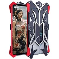 Gaming Metal Phone Case for ASUS ROG Phone 6 5G. Cover for ROG 6 Black