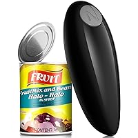 One Touch Electric Can Openers for Kitchen Open Any Can Size with No Sharp Edge, Food Safe Battery Operated Automatic Can Opener, Best Kitchen Gadget Can Opener Electric for Arthritis and Seniors