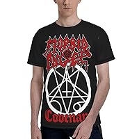 Morbid Angel T Shirt Mens Fashion Tee Summer Exercise Round Neck Short Sleeves Shirts