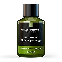 The Art of Shaving Bergamot & Neroli Pre-Shave Oil for Men – Clinically Tested for Sensitive Skin – Improves Razor Glide for a Close, Comfortable Shave – 2 oz
