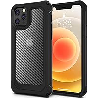 iPhone 13 Pro Max Case, Fingerprint Resistant and Shockproof, Full Protection with Soft TPU Edges, Very Light But Protective Enough, Only Fit for iPhone 13 Pro Max(Black Color)