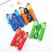Jump Rope, Adjustable Length Digital Counting Skipping Rope for Fitness, Workout, Home, Outdoor, for Men,Women, Kids