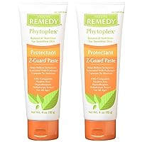 Remedy Phytoplex Z-Guard Skin Protectant Paste, 4 Ounce (Pack of 2)