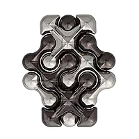 BePuzzled |Dot Hanayama Metal Brainteaser Puzzle Mensa Rated Level 2, for Ages 12 and Up
