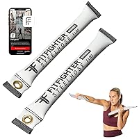 FitFighter Steelhose | Flexible Free Weight | 5-in-1 Dumbbell, Kettlebell, Sandbag, Medicine Ball, & Sledge | Indoor/Outdoor Home Gym Weights | Easy-to-Grip Weight For Full Body Workout | Available in 5, 10, 15, 20, 25, 30, 35, 40, 45, 50 lbs