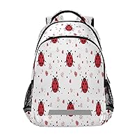 Ladybugs Backpacks Travel Laptop Daypack School Book Bag for Men Women Teens Kids
