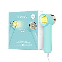 FOREO Peach 2 go Arctic Blue IPL Hair Removal Device - Travel-Friendly Permanent Hair Removal - Painless Hair Removal - Skin Cooling & Silicone Shield
