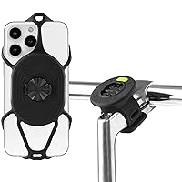 Bone Bike Tie Connect Kit Gen 2, 360° Rotation Universal Bike Phone Mount for Universal Stem & Handlebar, Fits 4.7