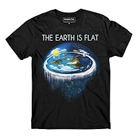 Flat Earth Tshirt,Earth is Flat,Firmament, Sheol, NASA Conspiracy, New World FE1