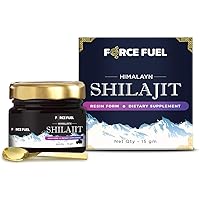 Shilajit Pure Himalayan Organic Shilajit Resin - Gold Grade 100% Supplement for Men and Women - Natural Shilajit Resin with 85+ Trace Minerals & Fulvic Acid for Focus, Energy & Immunity-30 Days Supply