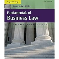CourseMate for Miller's Cengage Advantage Books: Fundamentals of Business Law: Summarized Cases, 9th Edition