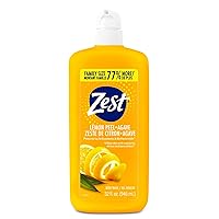 Zest Lemon Peel Body Wash with Pump 32 Fl Oz - Rich Lather Powered by Antioxidants & Bioflavonoids to Invigorate, Energize, Refresh, and Moisturize - for Smooth and Hydrated Skin