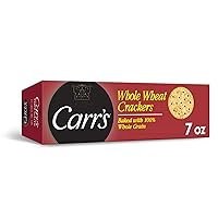 Carr's Crackers, Whole Grain Crackers, Party Snacks, Whole Wheat (6 Boxes)
