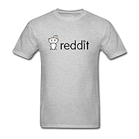 ZHENGXING Men's Reddit Funny Logo T-Shirt S ColorName Short Sleeve
