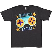 inktastic Gamer Dad Design with Video Game Controller T-Shirt