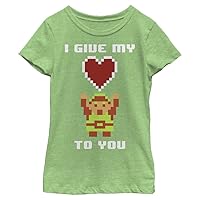 Nintendo Girl's Give My Pixel Heart T-Shirt