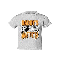 Manateez Toddler Daddy’s Little Witch Tee Shirt