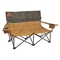 Kelty Low-Love Seat Camping Chair - Portable, Folding Chair for Festivals, Camping and Beach Days