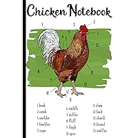 Chicken Notebook: Chicken Keeping Journal - An egg log book, egg tracker, backyard chicken log book, egg notebook, backyard chicken journal