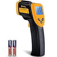 Infrared Thermometer Laser Temperature Gun 774, Digital IR Meat Thermometer for Cooking, Candy, Food, Pizza Oven Grill Accessories, Heat Gun for Outdoor Indoor Pool Surface Temp