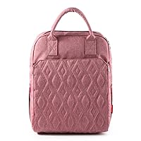 Insular Diaper Bag Mummy Maternity Nappy Bag Large Capacity Baby Bag Travel Backpack Desiger Nursing Bag for Baby Care (Dark Pink)