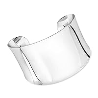 Ross-Simons Sterling Silver Wide Polished Cuff Bracelet