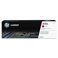 HP 410A Magenta Toner Cartridge | Works with HP Color LaserJet Pro M452 Series, HP Color LaserJet Pro MFP M377, M477 Series | CF413A