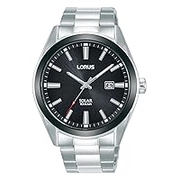 Lorus Sport Man Mens Analog Quartz Watch with Stainless Steel Bracelet RX335AX9
