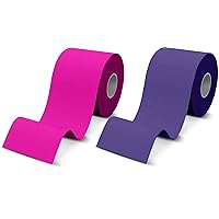 SB SOX 2 Rolls Kinesiology Tape (Pink + Purple)