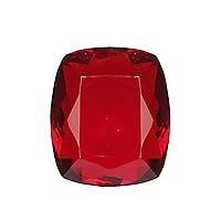 GEMHUB Red Topaz Cushion Shape 74.50 Carat Beautiful Faceted Topaz Loose Gemstone For Décor