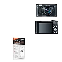 BoxWave Screen Protector Compatible with Canon Powershot SX740 HS - ClearTouch Anti-Glare (2-Pack), Anti-Fingerprint Matte Film Skin for Canon Powershot SX740 HS, Canon Powershot SX740 HS, SX730 HS