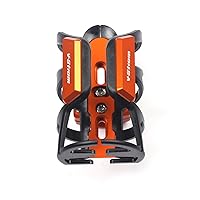 Powersports Drink Holders for Suzuki VSTROM DL 250 650 1000 V-Strom 650/XT 1000/X Motorcycle Accessorie CNC Beverage Water Bottle Drink Thermos Cup Holder (Color : Orange, Size : One Size)