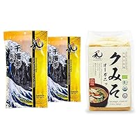 YUHO Kombu Dried Seaweed 14.1 oz and YUHO Organic Shiro White Miso Paste 35.2 oz, No Preservatives No Sand, All Natural, No GMO, NON-MSG, Japanese Style Instant Miso Soup