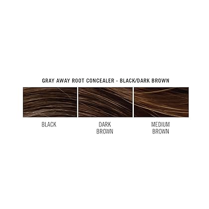 Everpro Gray Away Temporary Root Concealer, Black/Dark Brown 1.5 oz