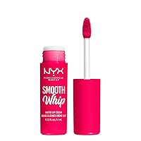 Smooth Whip Matte Lip Cream, Long Lasting, Moisturizing, Vegan Liquid Lipstick - Pillow Fight (Hot Fuschia)