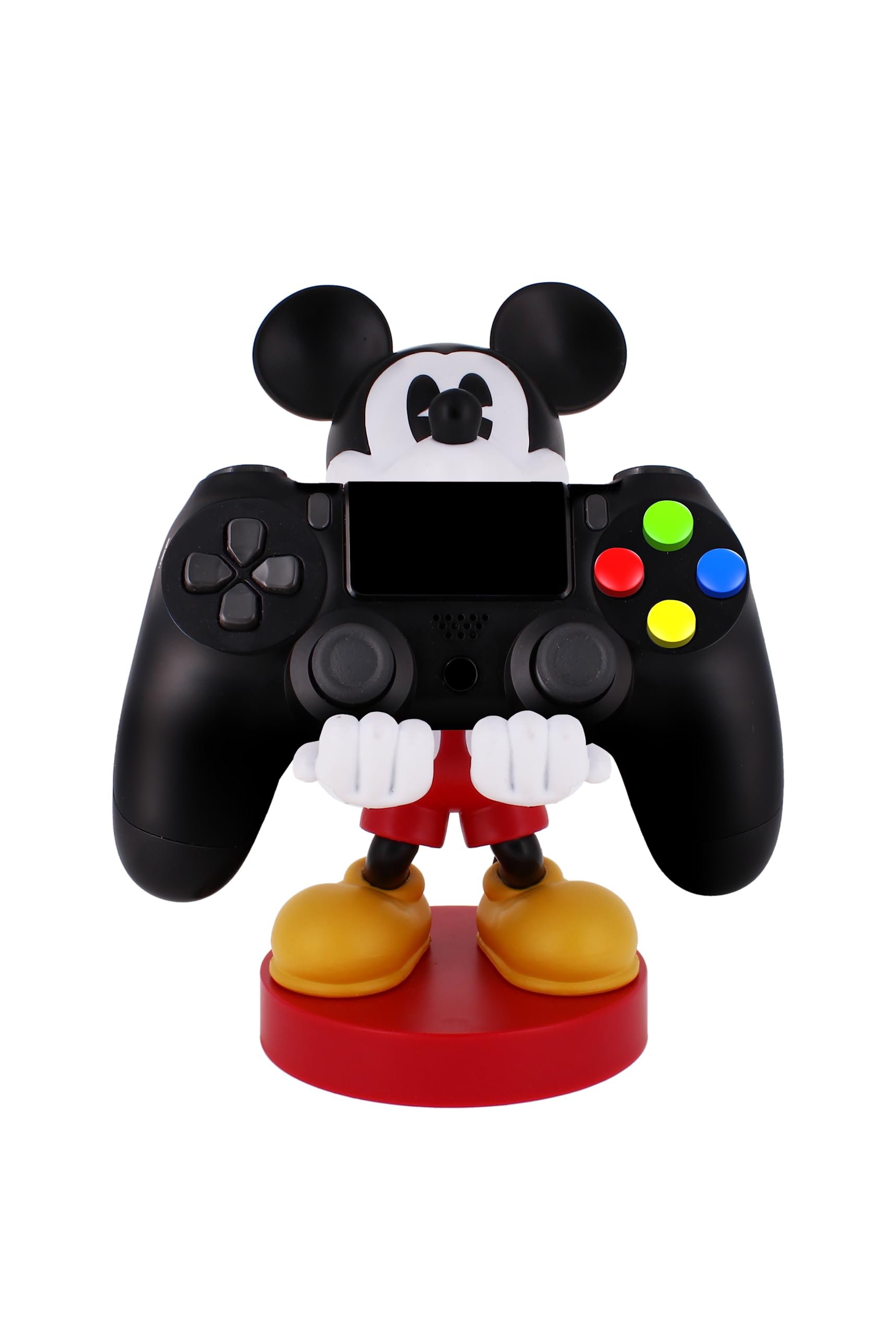 Exquisite Gaming Cable Guys: Disney Mickey Mouse Phone Stand & Controller Holder - Officially Licenced Figure - Exquisite Gaming