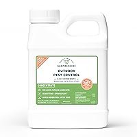 Wondercide - EcoTreat Outdoor Pest Control Spray Concentrate with Natural Essential Oils - Mosquito, Ant, Roach, and Insect Killer, Treatment, and Repellent - Safe for Pets, Plants, Kids - 16 oz