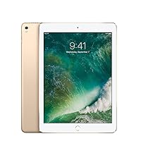 iPad Pro 9.7-inch (128GB, Wi-Fi + Cellular, Gold) 2016 Model (Renewed)