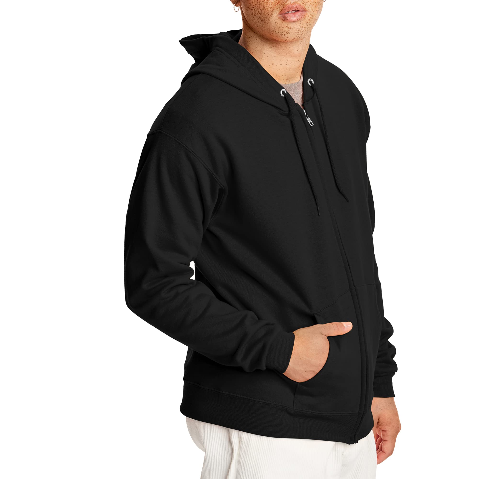 Mua Hanes Men's Hoodie, EcoSmart Fleece Zip-Front Hooded Sweatshirt, Cotton-Blend  Fleece Hooded Sweatshirt, Mid-Weight Zip-Up trên Amazon Mỹ chính hãng 2023  | Giaonhan247
