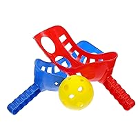 ERINGOGO Interactive Toys Rackets Toys for Racquets Out Door Toys Scoop Ball Launching Catch Fun Ball and Cups Suit and Adults Interactive Games Brain Child Spoon Aldult