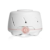 Yogasleep Dohm (White,Pink) The Original White Noise Machine, Relaxing Natural Sound from a Real Fan, Noise Cancelling For Office Privacy, Sleep Aid For Adults & Baby, Travel Size Pink Noise Machine