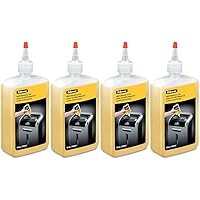 Fellowes 35250 Powershred Performance Oil, 12 oz. Bottle w/Extension Nozzle - 4 Pack