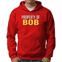 Personalized Property of Bold Text Add Any Name Hoodie